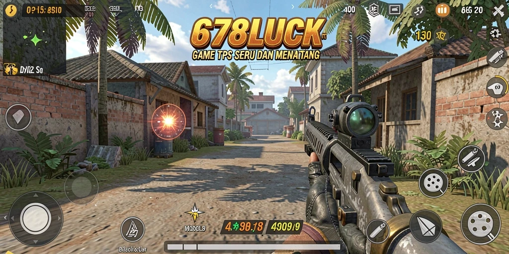 Tampilan gameplay TPS yang seru dan menegangkan.