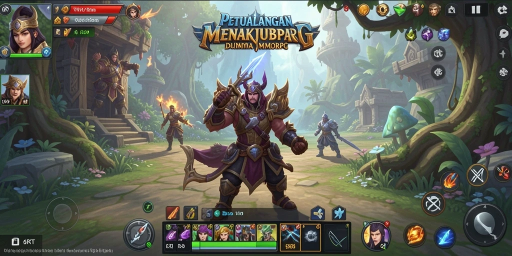 Gameplay seru dan interaktif di dunia MMORPG 6RT.