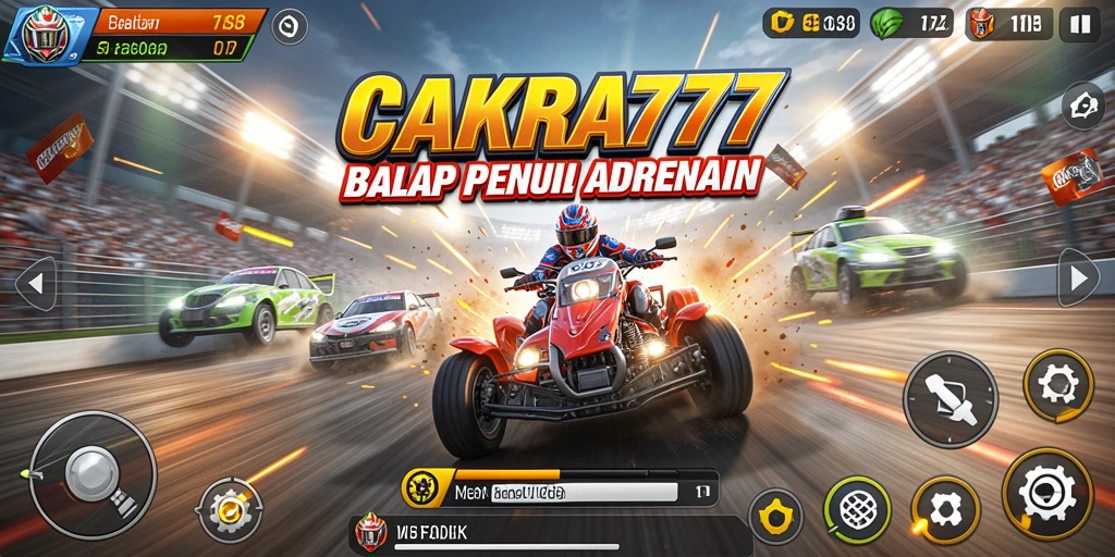 Tampilan gameplay CAKRA777 yang seru dan menantang.