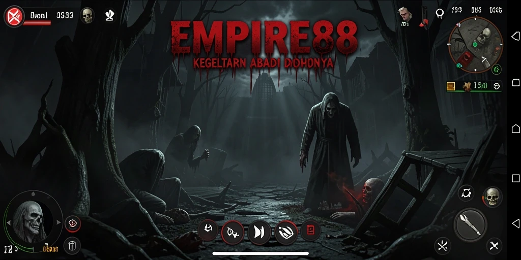Gameplay menakutkan dari EMPIRE88 dengan atmosfer horror yang kental.