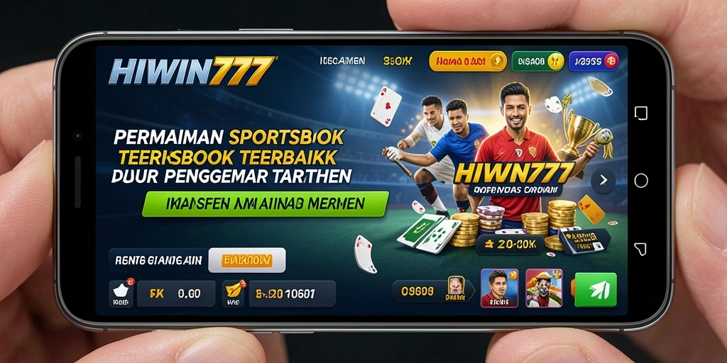 Tampilan gameplay Sportsbook yang menarik di HIWIN777.