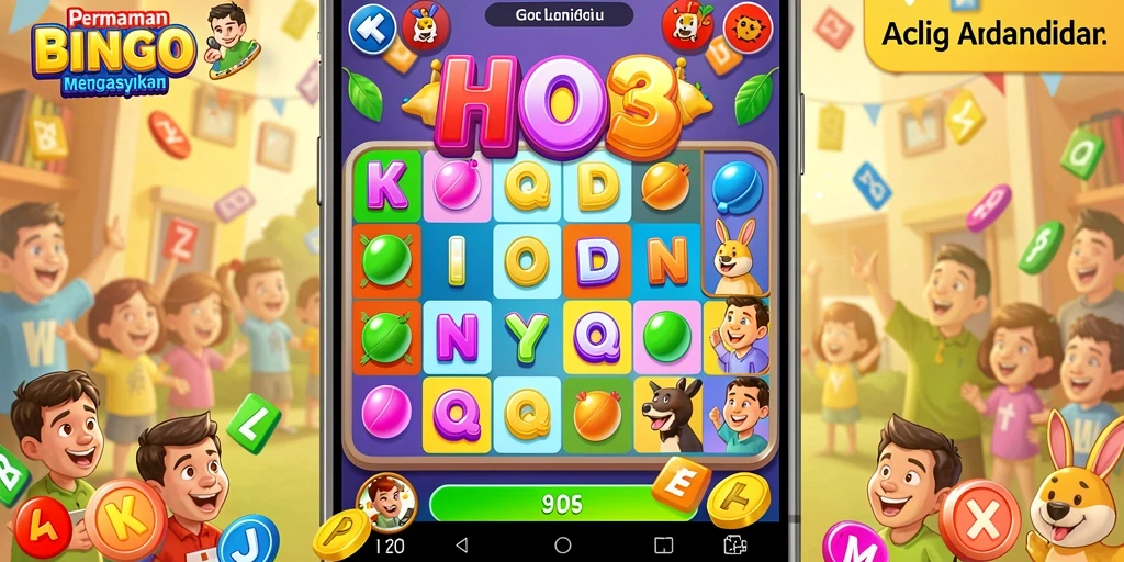Tampilan gameplay seru dan interaktif dari game Bingo HO3.