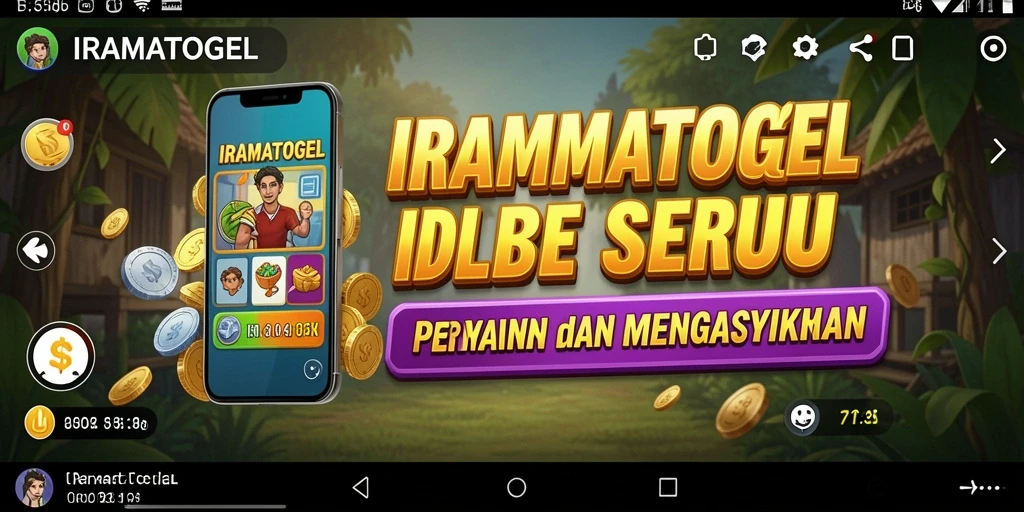Tampilan gameplay yang seru dan menawan di IRAMATOGEL.
