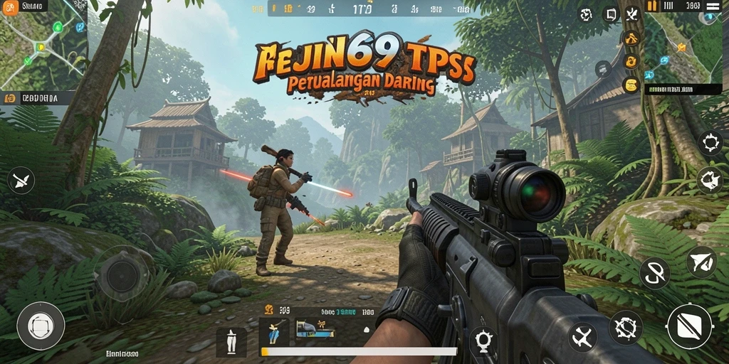 Gameplay dinamis JIN69 yang memukau dan penuh aksi.