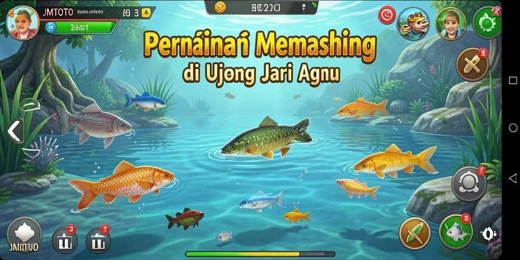Tangkapan ikan yang megah dalam permainan JMTOTO.