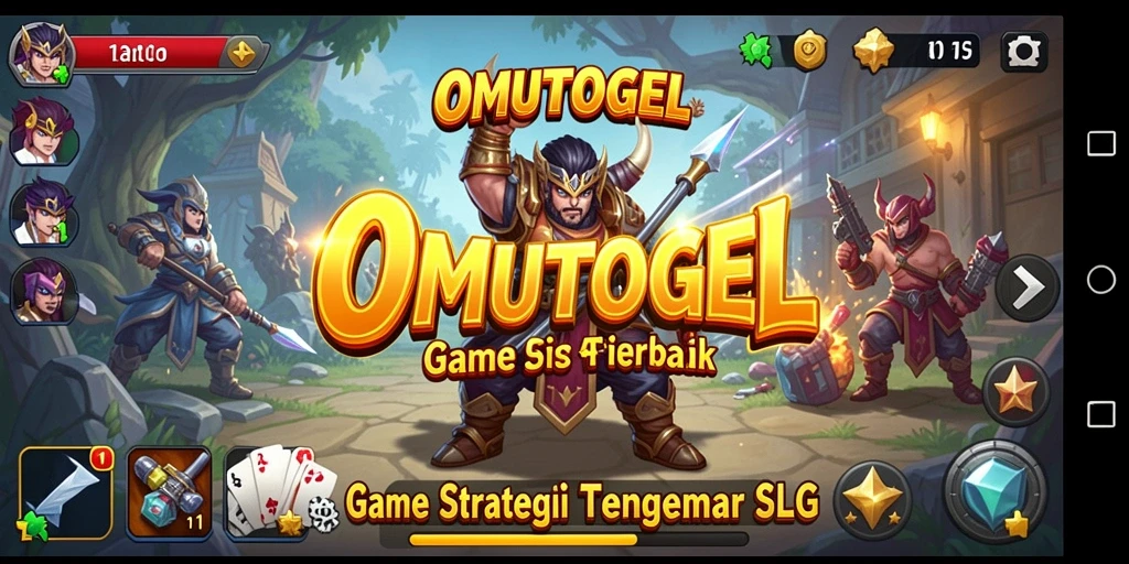 Tampilan gameplay menarik dari OMUTOGEL dengan strategi menawan.