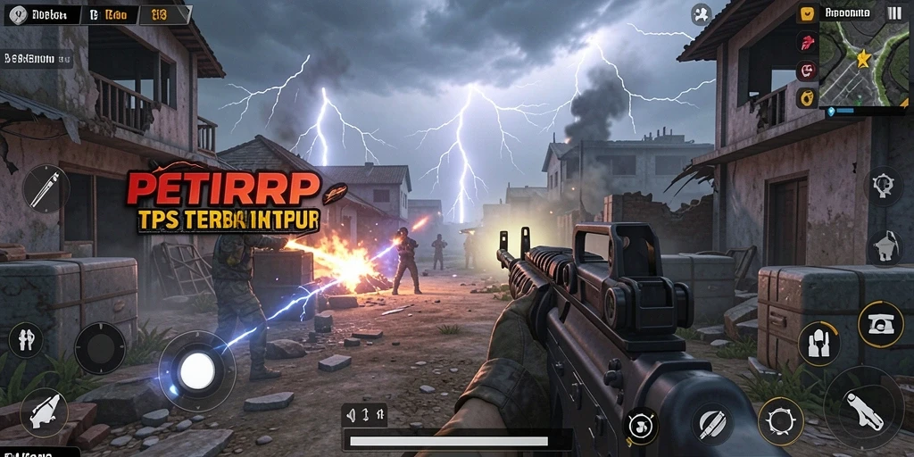 Tampilan gameplay seru dalam PETIRRP yang menegangkan.