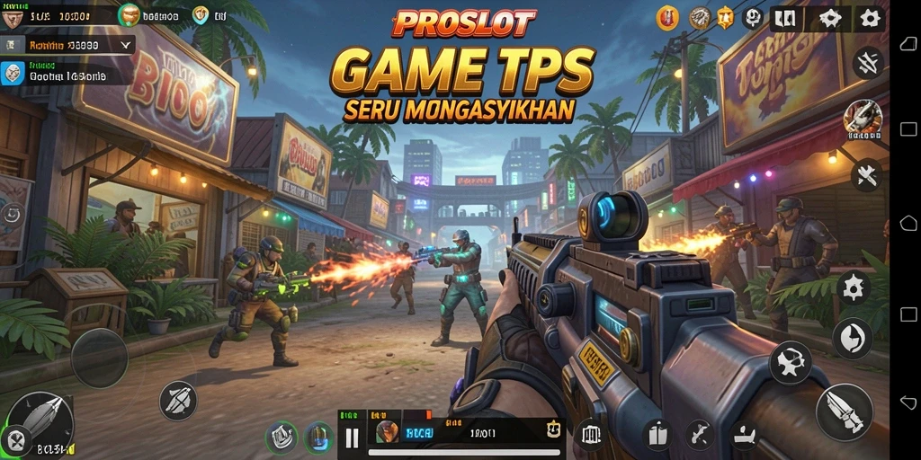 Tampilan menarik dari gameplay seru di PROSLOT.