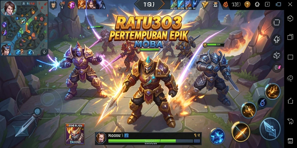 Tangkapan layar utama dari gameplay menarik di RATU303.