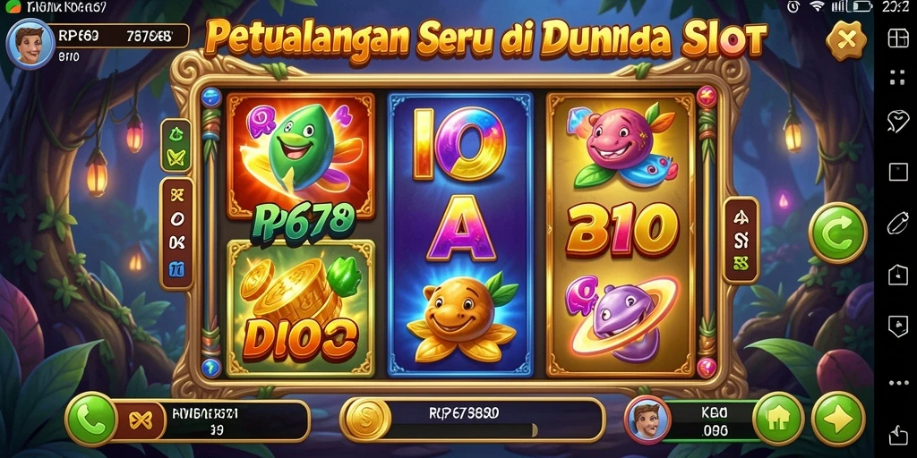 Tampilan gameplay mengasyikkan dari RP6789 yang penuh warna.