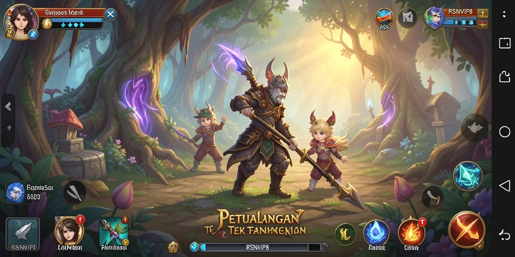 Tampilan gameplay menarik dari RSNVIP8 dengan aksi yang mendebarkan.