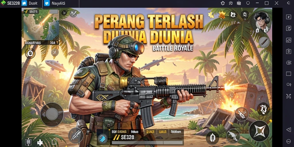 Tampilan menarik dalam pertempuran Battle Royale di SE328.