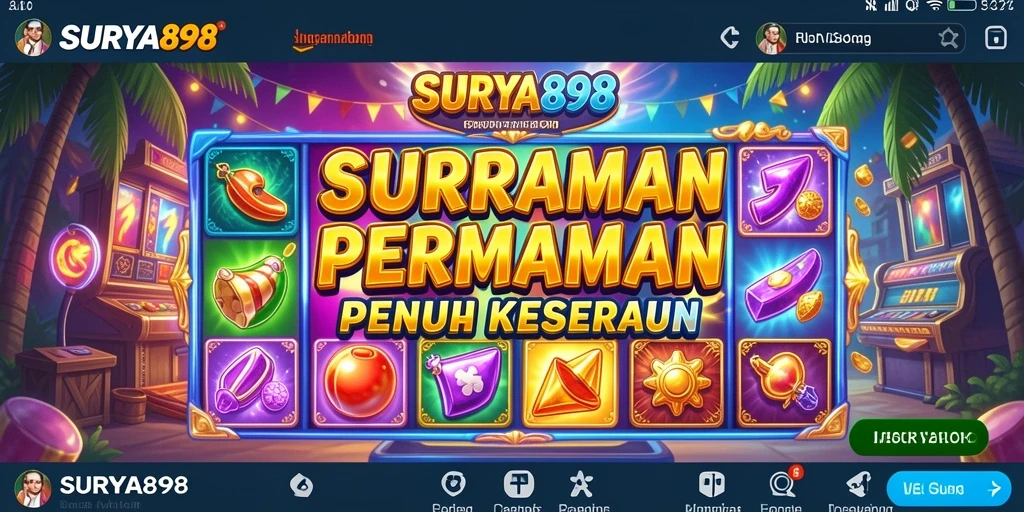 Screenshot gameplay menarik dari permainan Slot SURYA898.